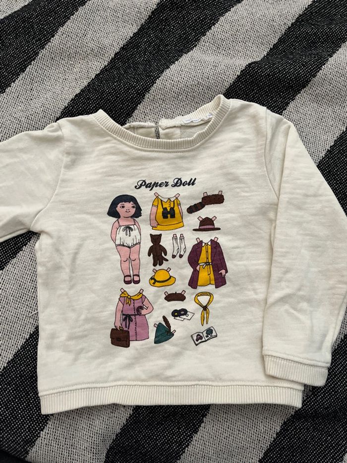 Sweat fille 18M boutchou