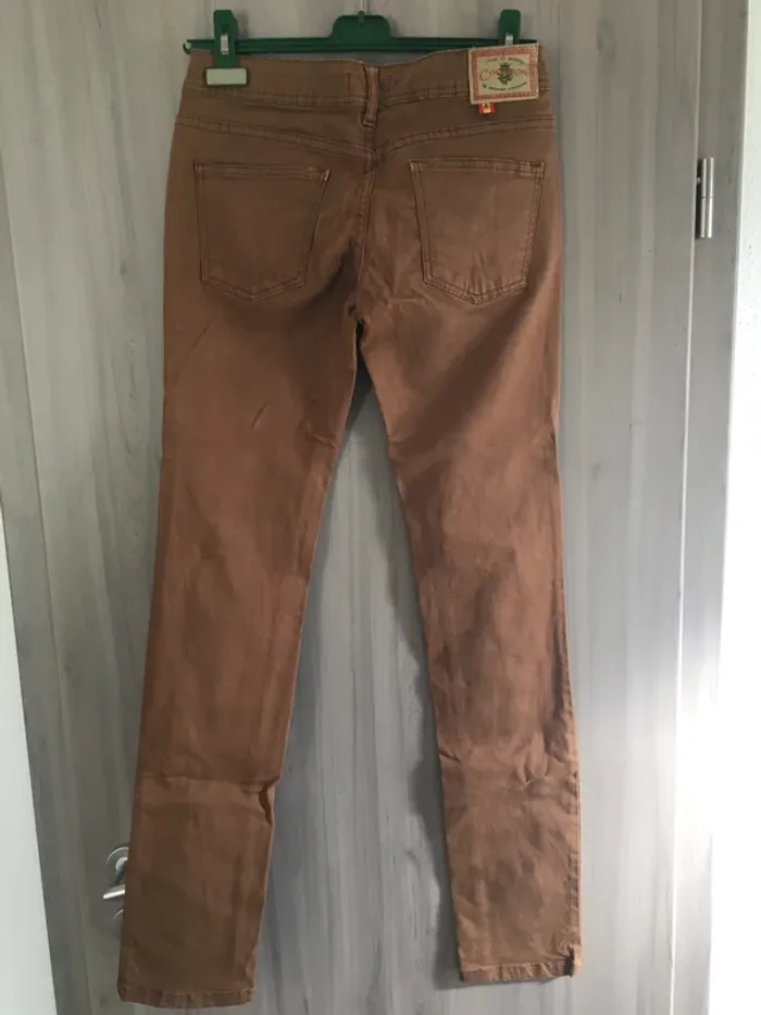 Jean slim camel Cimarron T.38 - photo numéro 2