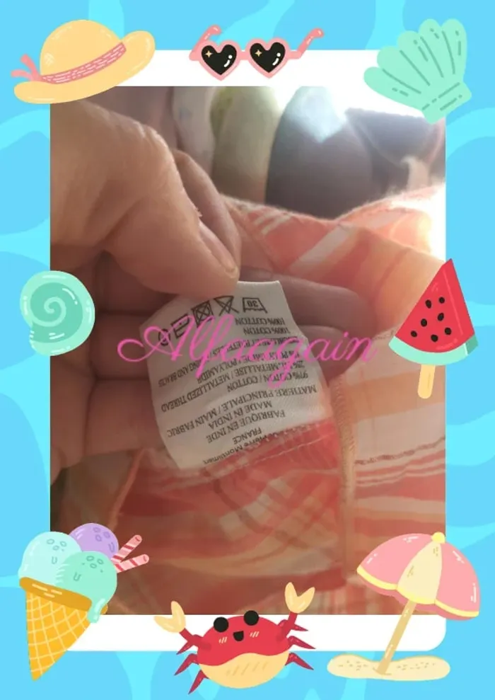 Ensemble neuf été 12mois orange - photo numéro 13