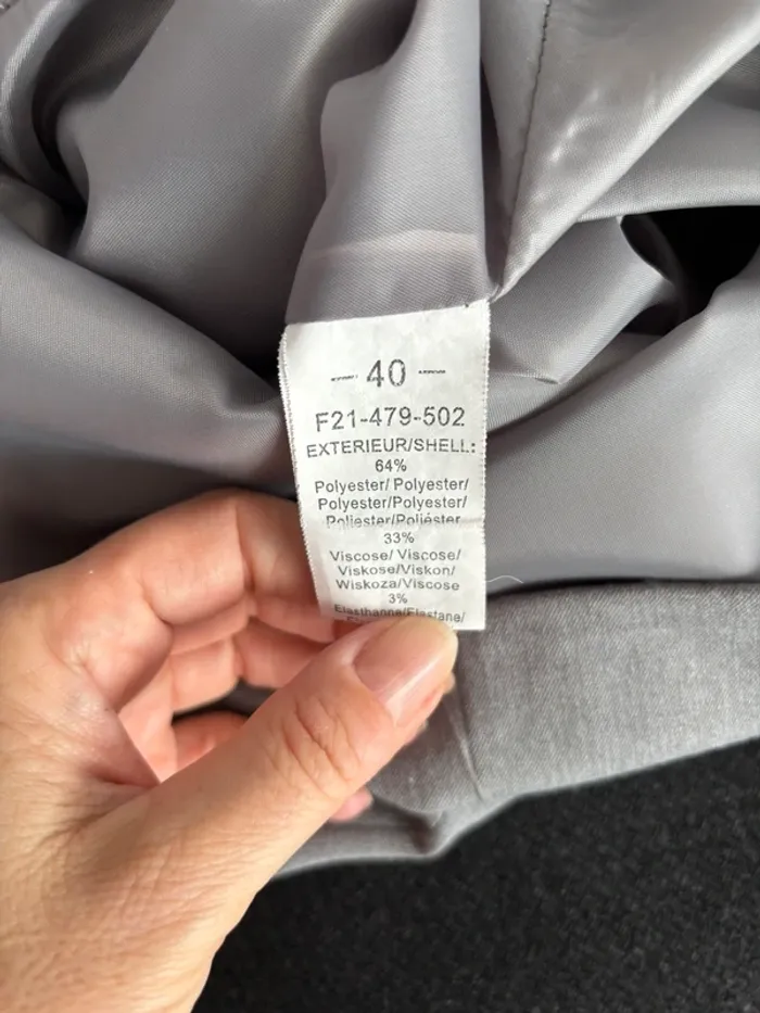 Robe droite grise T38/40 - photo numéro 4