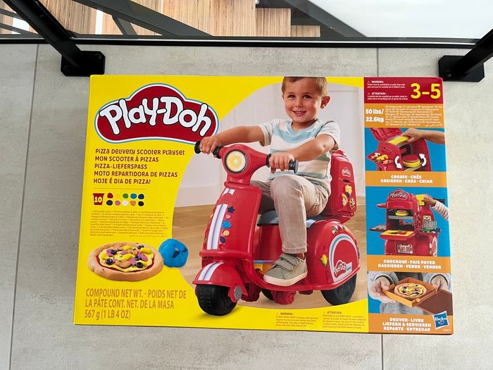 Play doh scooter pâte à modeler - photo numéro 3