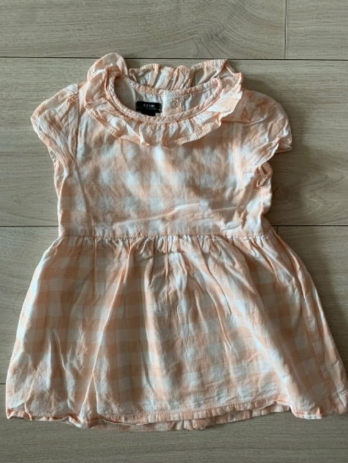 Robe cérémonie vichy 12 mois kiabi