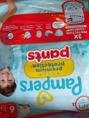 2 pampers premium pants 6 total 54 couches 