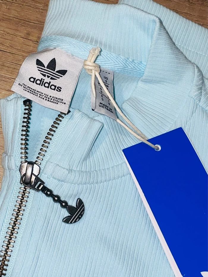Débardeur De tennis, Adidas turquoise taille S - photo numéro 4