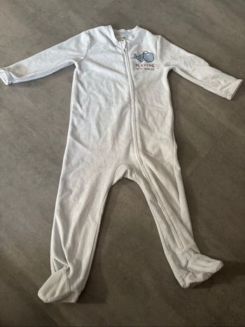 Pyjama en velours 24 mois