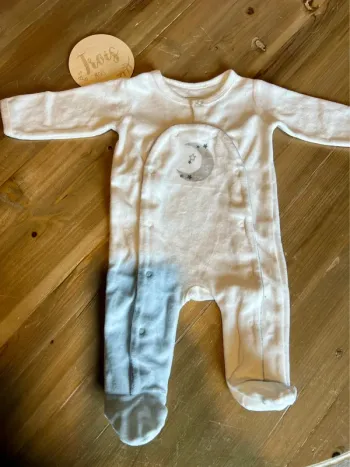 Pyjama velours mixte