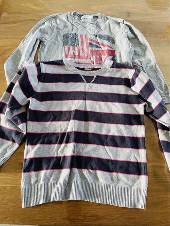 Lot de 2 pulls 8 ans garçon