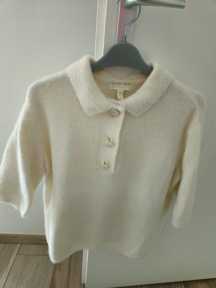 Pull manche mi longue