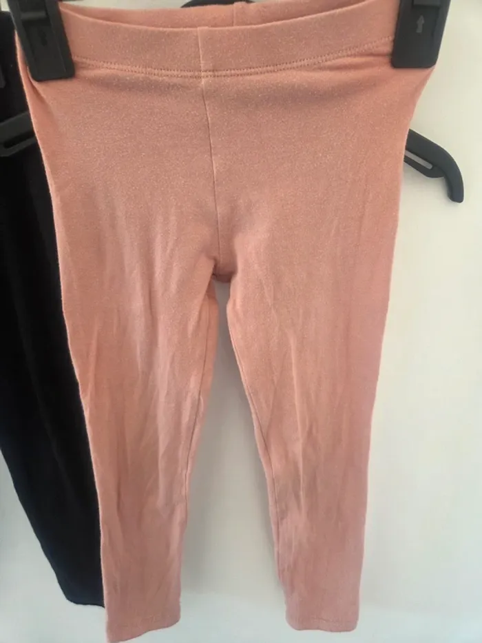 Lot 2 leggings 4ans - photo numéro 2
