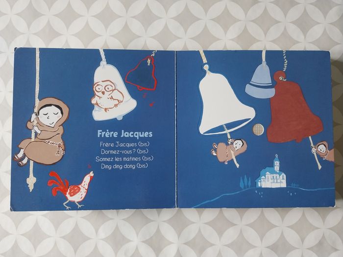 Livre sonore "Mes Chansons de France" Vol.1 – 6 puces audio – Bébé 1 an+ - photo numéro 5