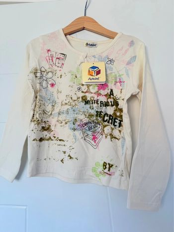 Tee-shirts Alphabet en 6ans NEUF