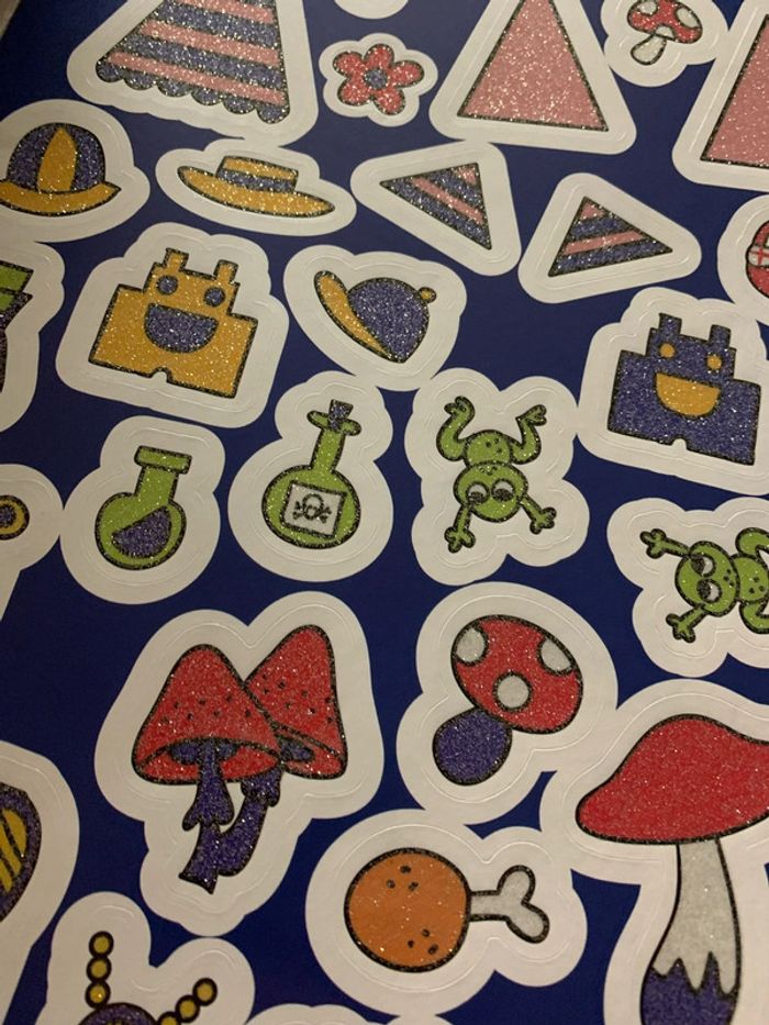 Livre Studio créatif Mes autocollants scintillants Les contes - photo numéro 3