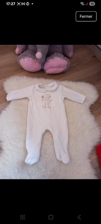 Très jolie pyjamas 3 mois Pat&Ripaton 