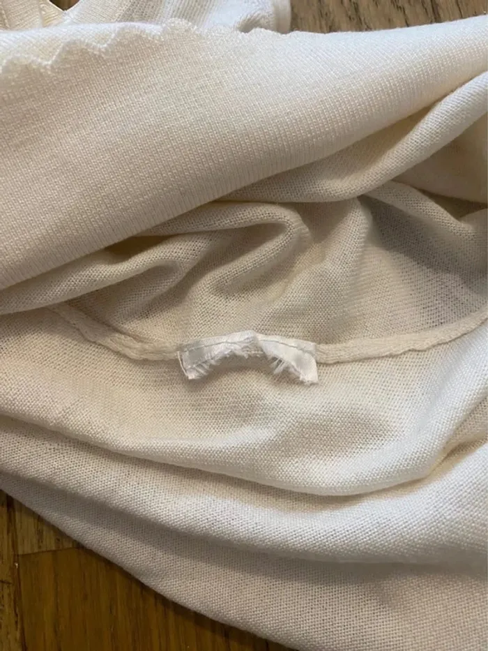 Débardeur blanc Chloé taille 36 (ok taille 38 cintré) - photo numéro 4