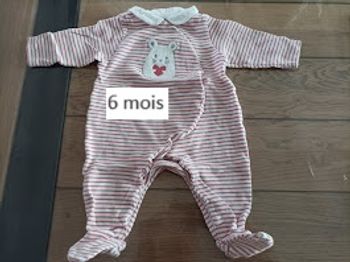 Lot n°127 Pyjama - grenouillère Obaïbi 6 mois