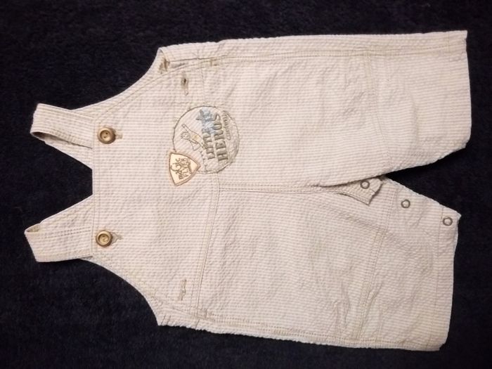 Salopette 3 mois (réf interne C16)(familleac72)