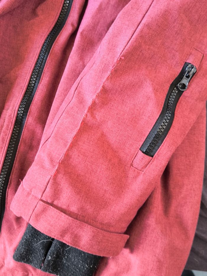manteau de portage avec insert ventral -imperméable et fourré chaud - photo numéro 8