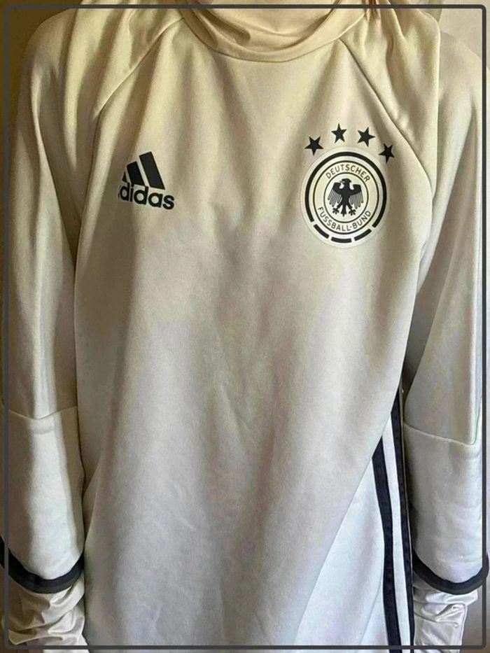 adidas Sweat d'entraînement 2016-2017 Allemagne taille S - photo numéro 2