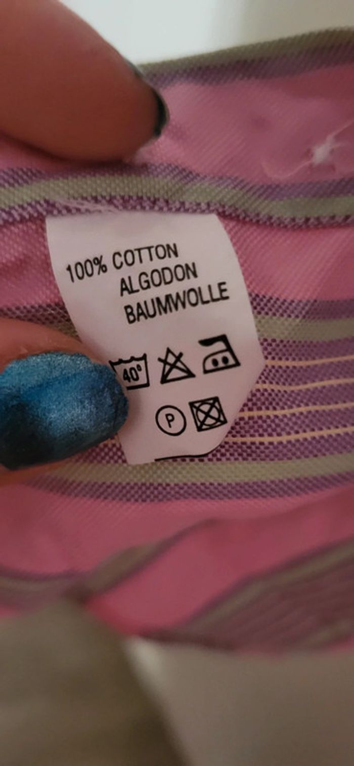 Chemise à rayure homme - photo numéro 6