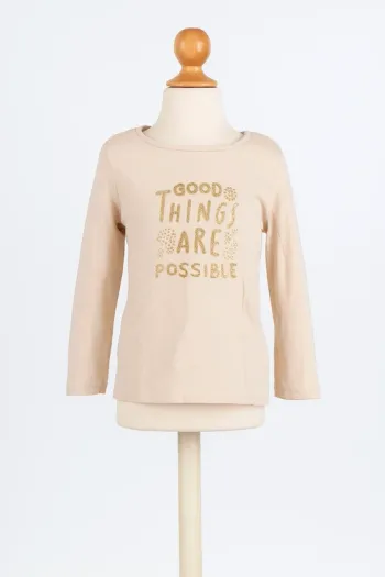 T-shirt manches longues 4 ans