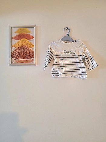 T shirt manche longue tape à l œil 6 mois
