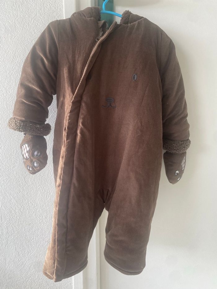 Combipilote avec gant sergent major TBE 12 mois