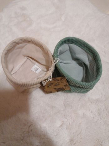 Duo paniers velour
