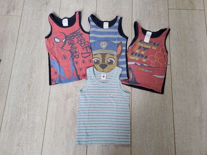 Lot de 4 maillot de corps