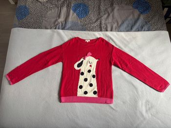 Pull Dpam rouge/noir