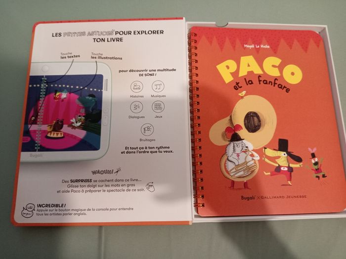 Livre Bugali neuf Paco et la fanfare - photo numéro 2