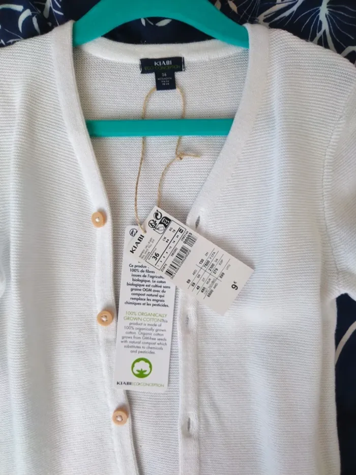 Gilet blanc - photo numéro 2