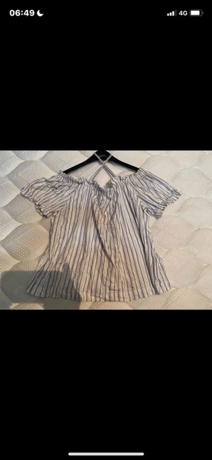 Blouse à rayure