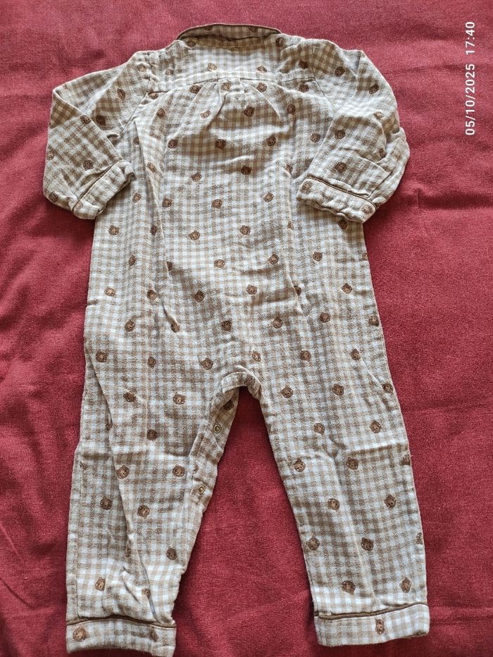 Pyjama chaud 24 mois Vert Baudet - photo numéro 2