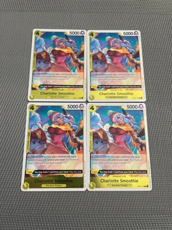 Lot Carte Charlotte Smoothie OP03-110 R Pillars Of Strength