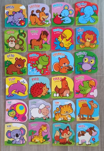 Lot de 24 livres pour bébé et jeune enfant NEUFS