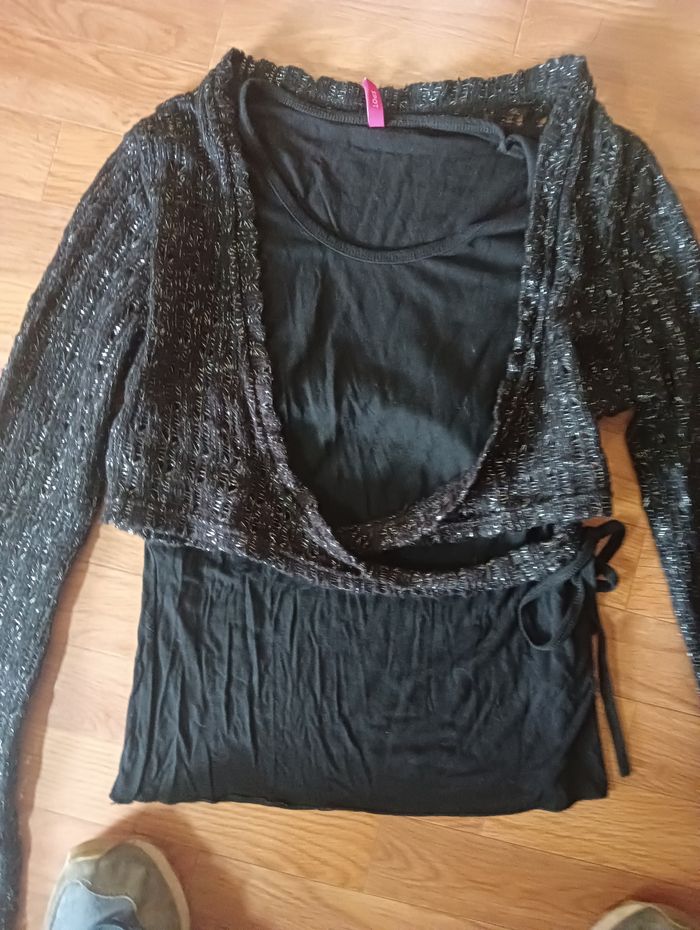 Haut avec boléro intégrée - photo numéro 2