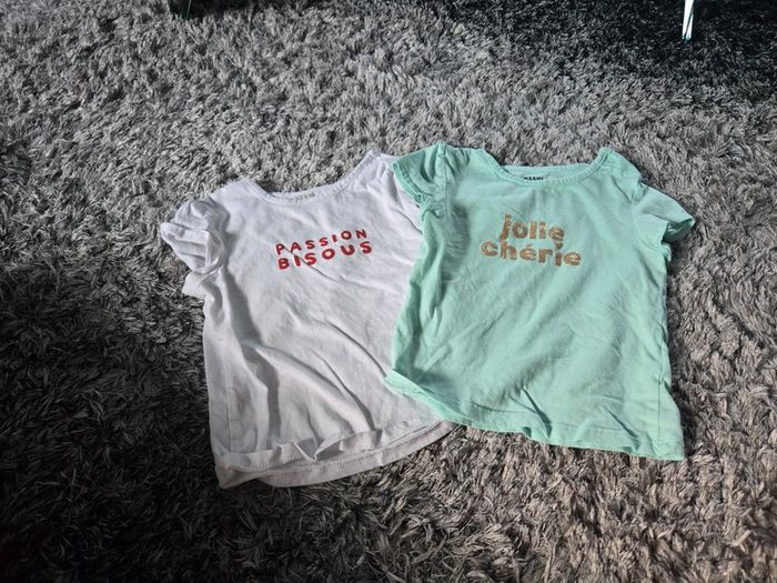 T-shirts kiabi 18 mois