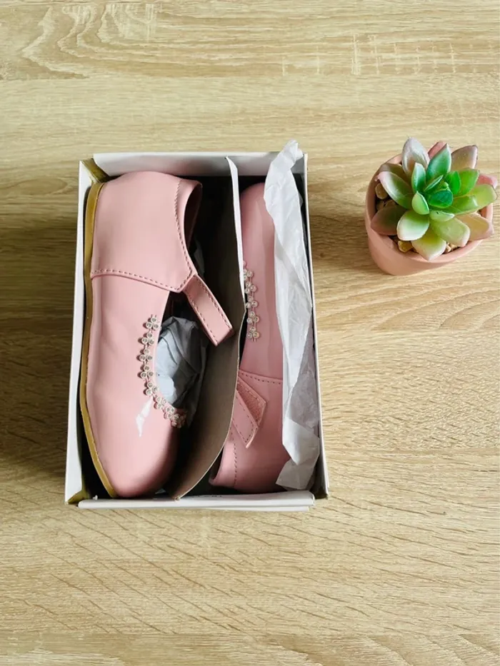 Ballerines rose fille pointure 27 - photo numéro 5