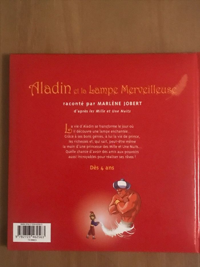 Livre + CD Aladin et la Lampe Merveilleuse Éditions Atlas 4 ans - photo numéro 4