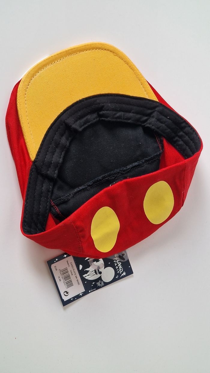 Bonnet casquette bébé Mickey Disneyland Paris - photo numéro 3