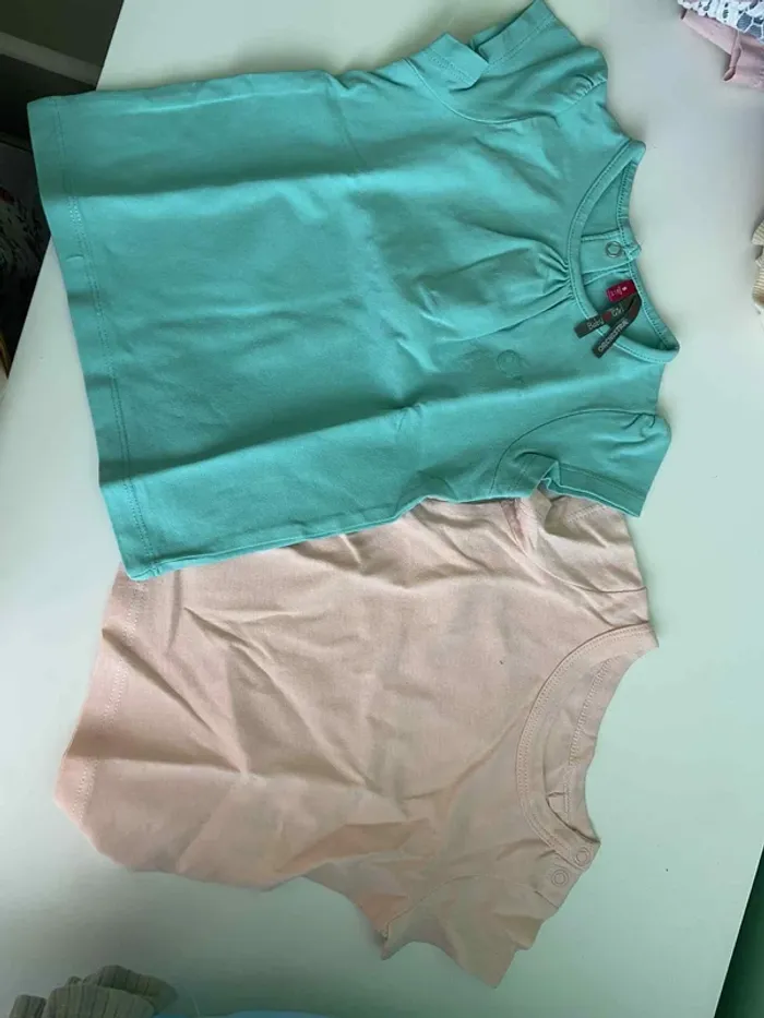Lot de 9 hauts bébé fille 6-9 mois - photo numéro 6