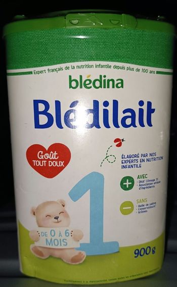 Blédilait 1er âge 2 boîtes