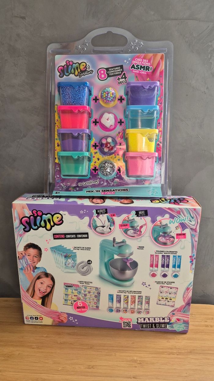 Lot So Slime machine + recharge - photo numéro 2