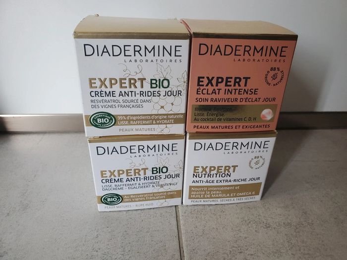 Lot crème anti-rides Diadermine Neuve