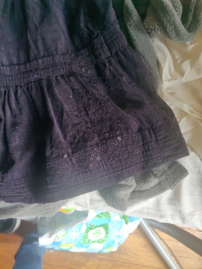 Jupe en velours 10 ans - photo numéro 3