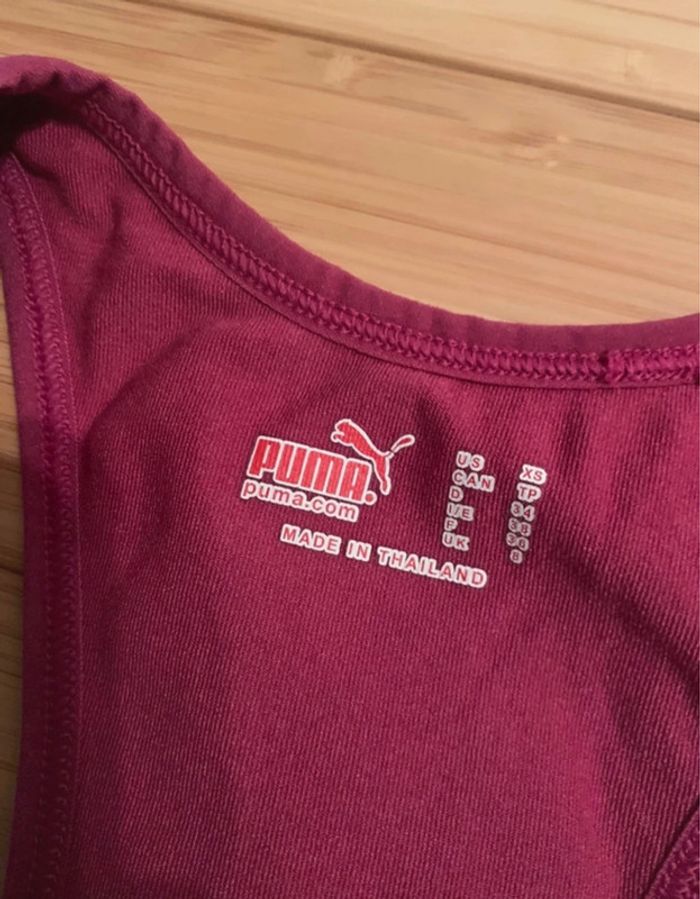 Top rose fushia puma - photo numéro 4