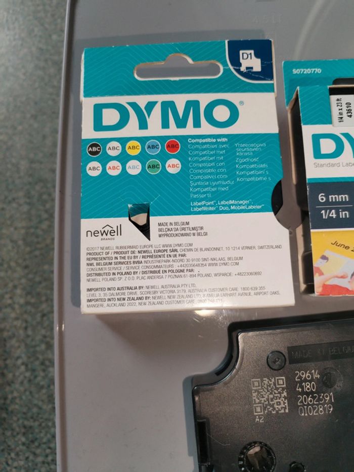 Recharge dymo - photo numéro 2