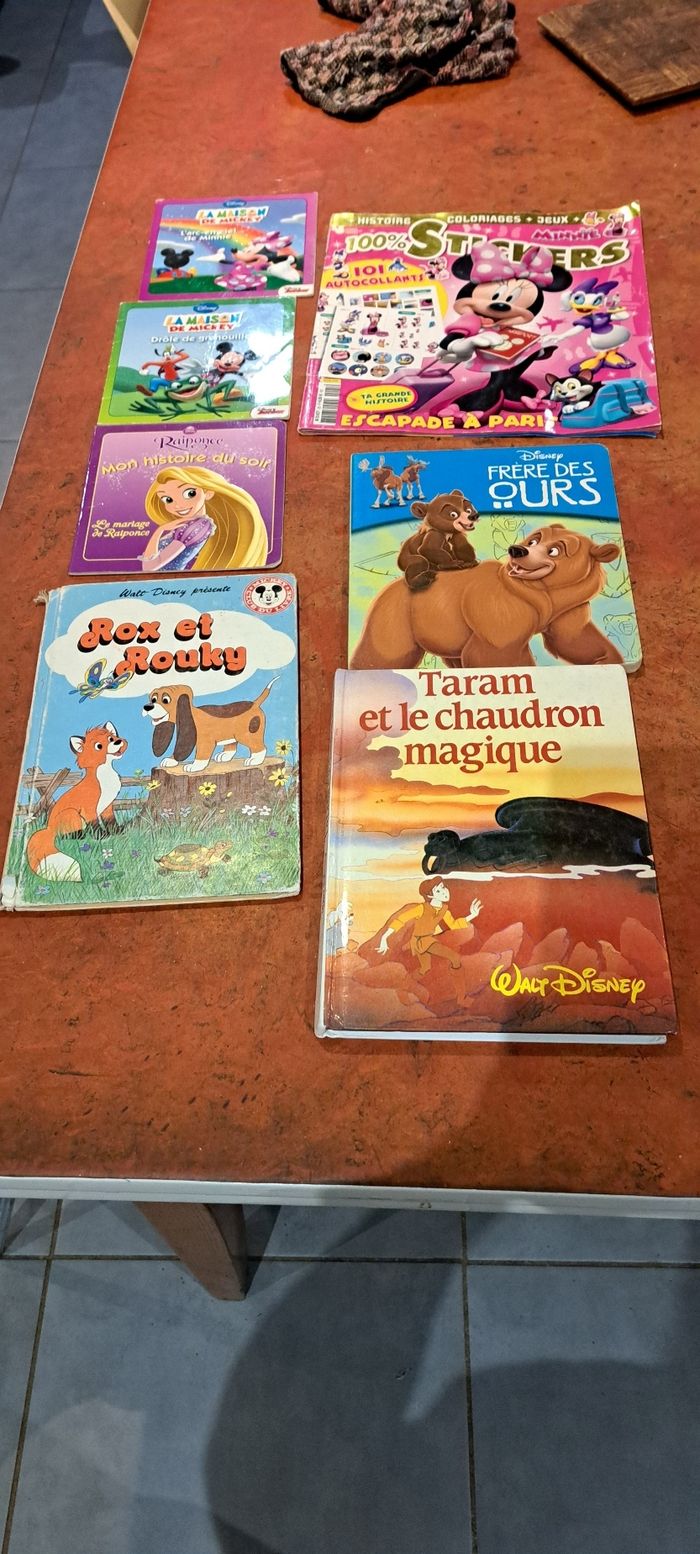 Lot livres Disney