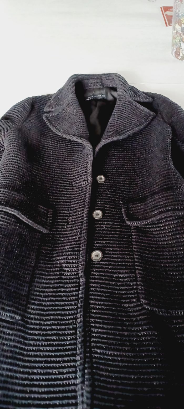 Manteau veste longue femme taille xs Zara woman - photo numéro 5