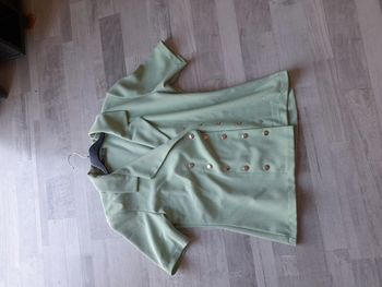 Gilet chemise t 42 menthe
